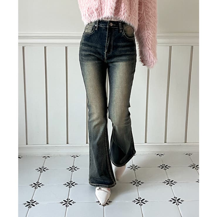 ウォッシングブーツカットデニムパンツ/2025 AW COLLECTION | by muni:r | 詳細画像6 