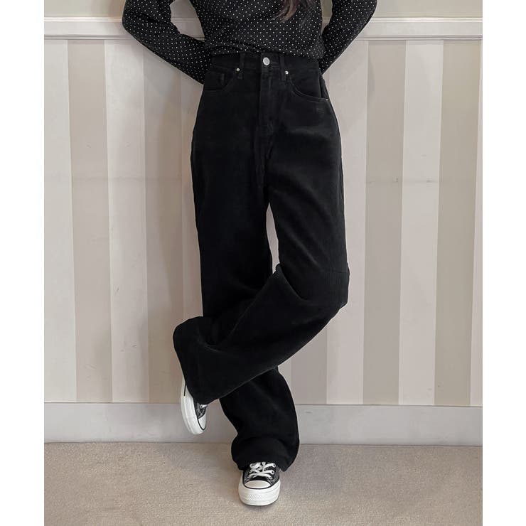 ソフトコーデュロイストレートパンツ 2025 AW | by muni:r | 詳細画像11 