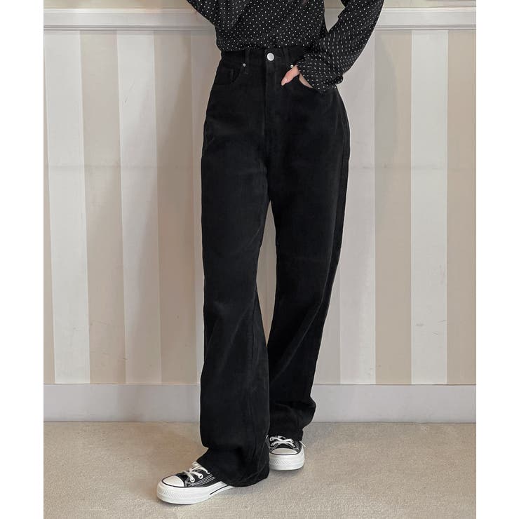 ソフトコーデュロイストレートパンツ 2025 AW | by muni:r | 詳細画像12 