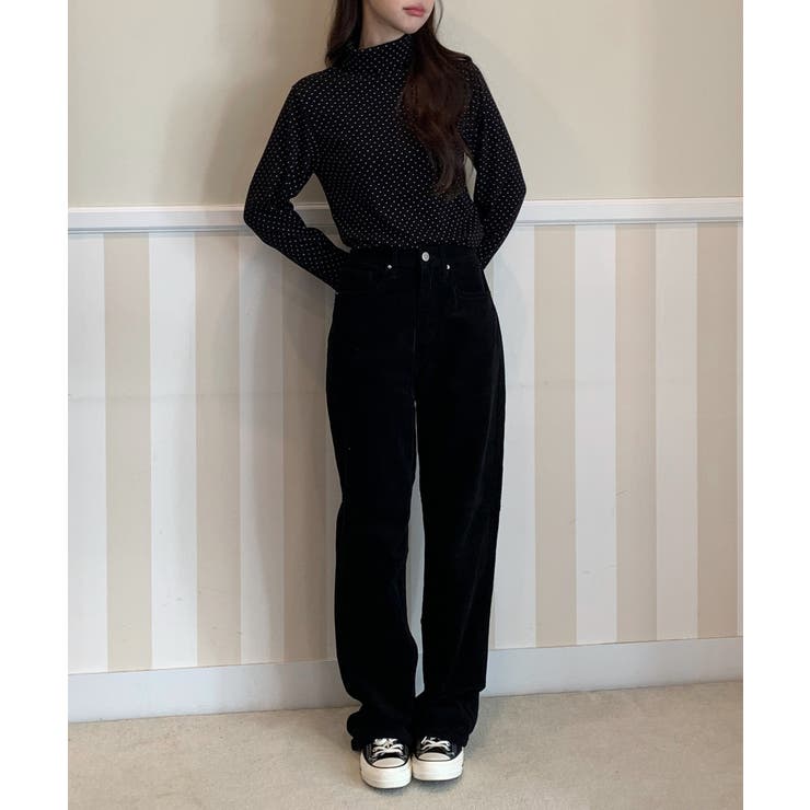 ソフトコーデュロイストレートパンツ 2025 AW | by muni:r | 詳細画像13 