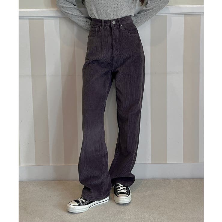 ソフトコーデュロイストレートパンツ 2025 AW | by muni:r | 詳細画像16 