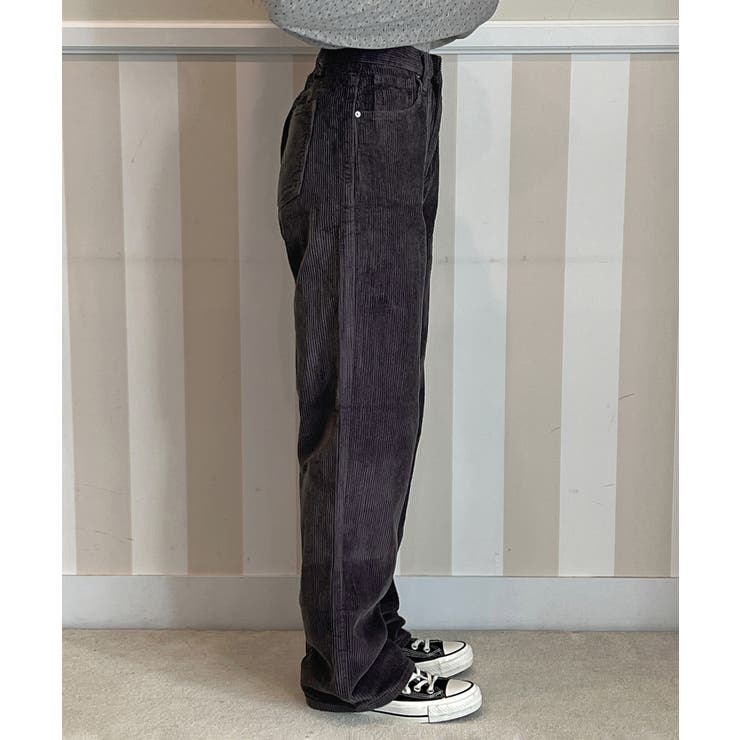 ソフトコーデュロイストレートパンツ 2025 AW | by muni:r | 詳細画像20 