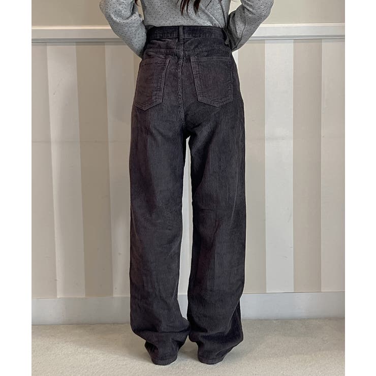 ソフトコーデュロイストレートパンツ 2025 AW | by muni:r | 詳細画像21 
