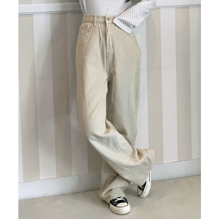 ソフトコーデュロイストレートパンツ 2025 AW | by muni:r | 詳細画像5 