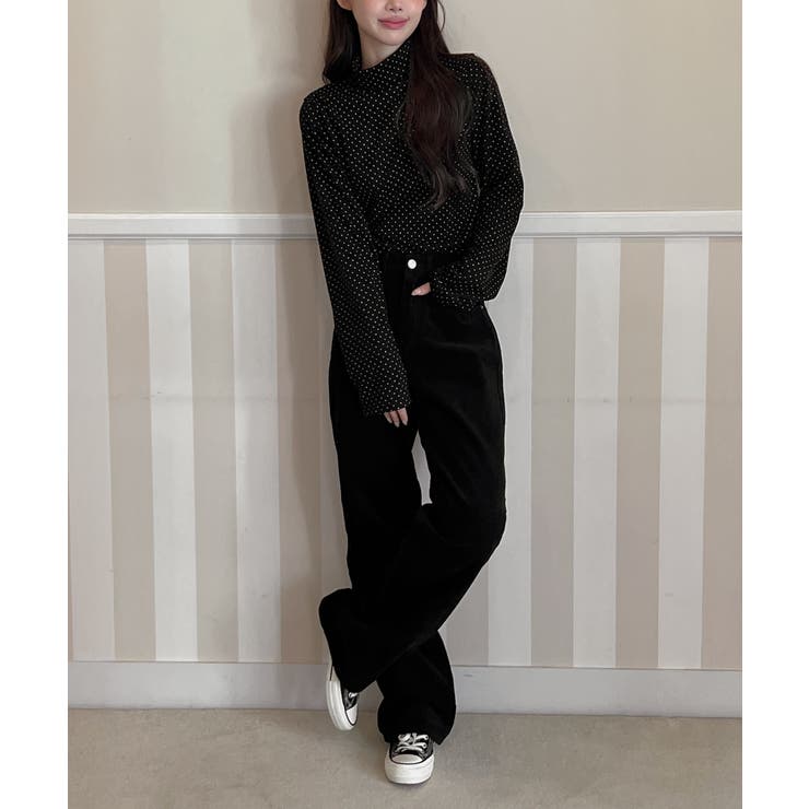 ソフトコーデュロイストレートパンツ 2025 AW | by muni:r | 詳細画像7 