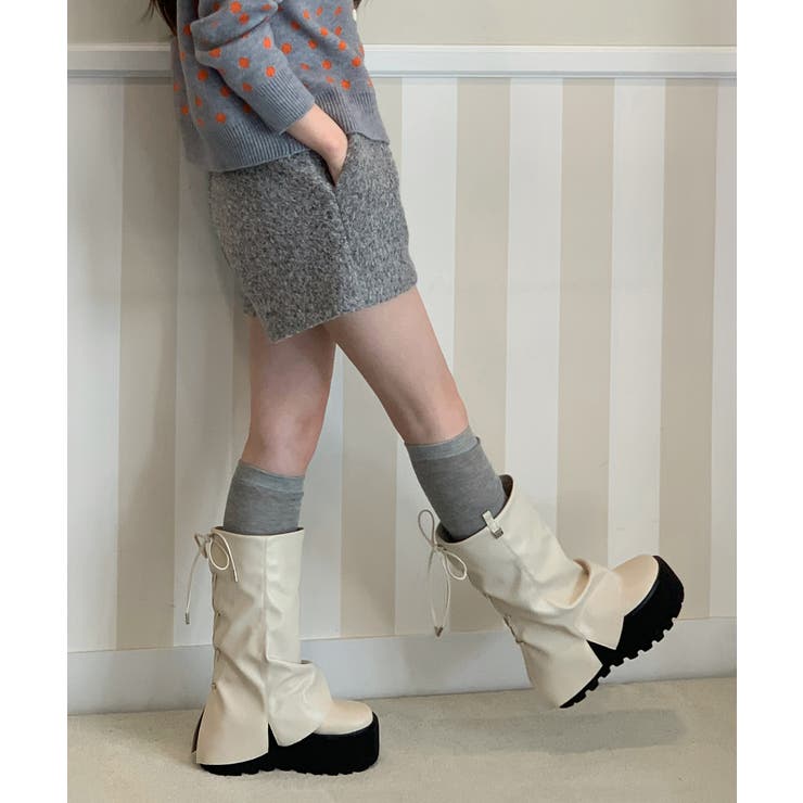 ソフトショートパンツ 2025 AW | by muni:r | 詳細画像17 