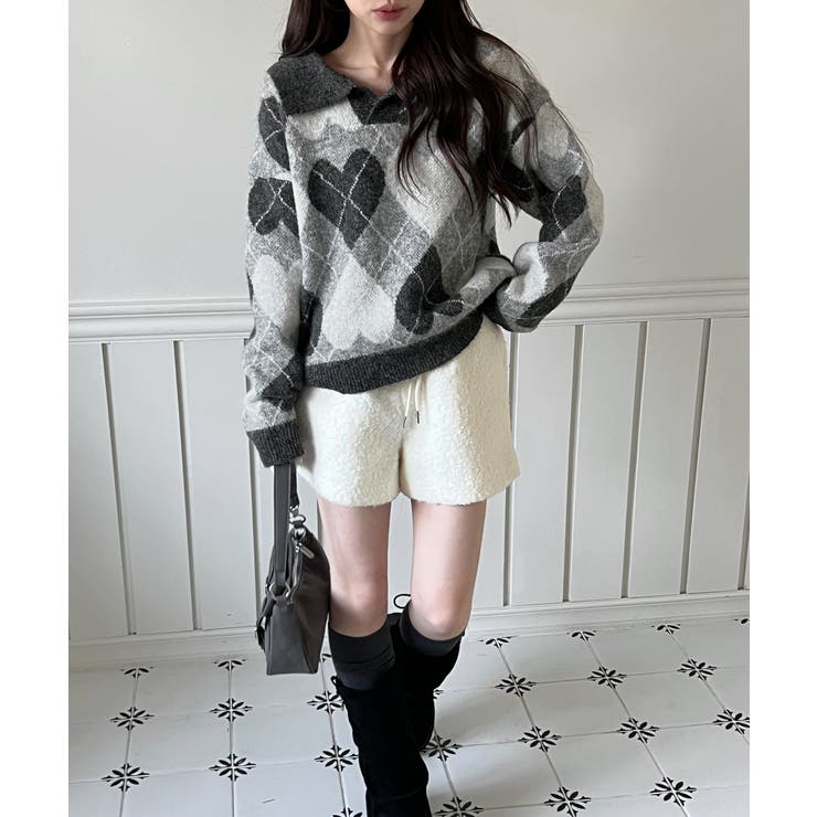 ソフトショートパンツ 2025 AW | by muni:r | 詳細画像4 