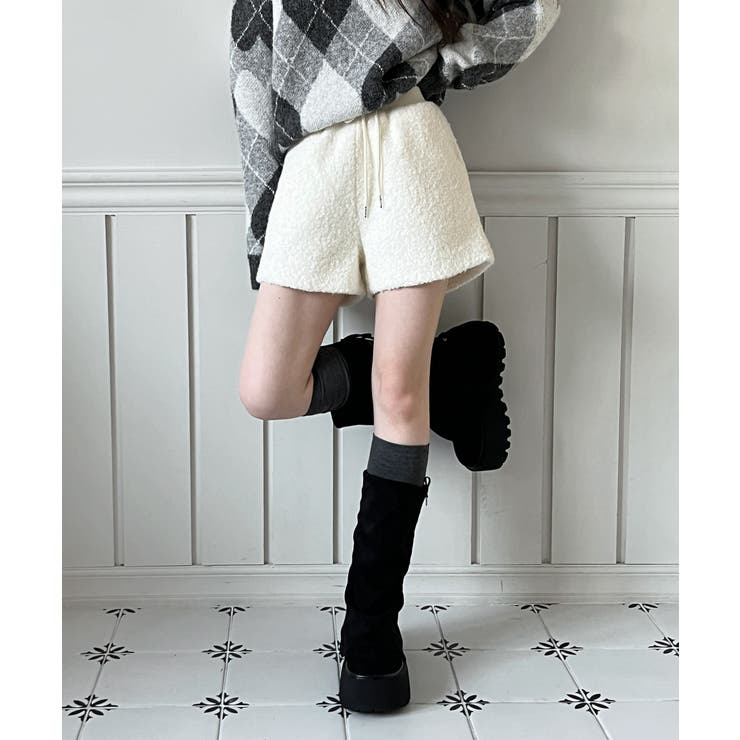 ソフトショートパンツ 2025 AW | by muni:r | 詳細画像5 