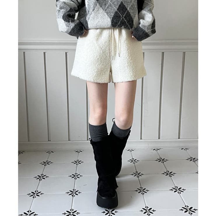 ソフトショートパンツ 2025 AW | by muni:r | 詳細画像7 