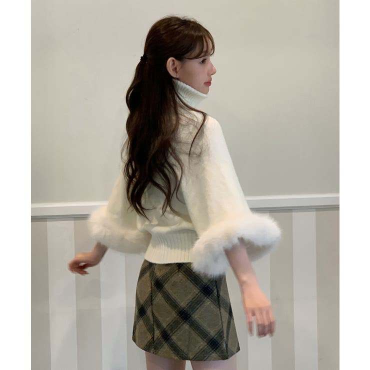 ベルテッドチェックミニスカート 2025 AW | by muni:r | 詳細画像12 