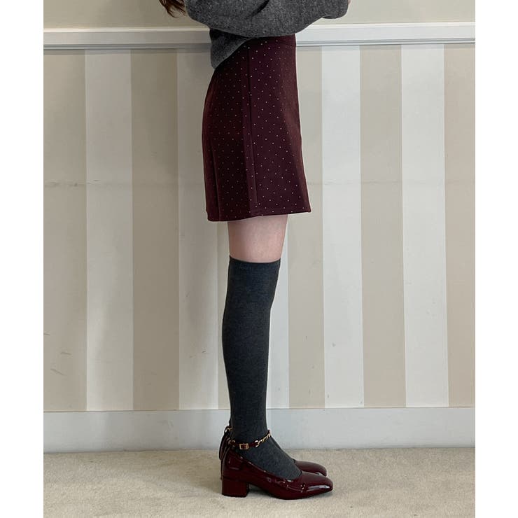 シルバーチャーム ドットAラインスカート 2025 | by muni:r | 詳細画像20 