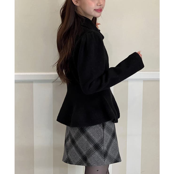 パールフレアニットカーディガン 2025 AW | by muni:r | 詳細画像28 