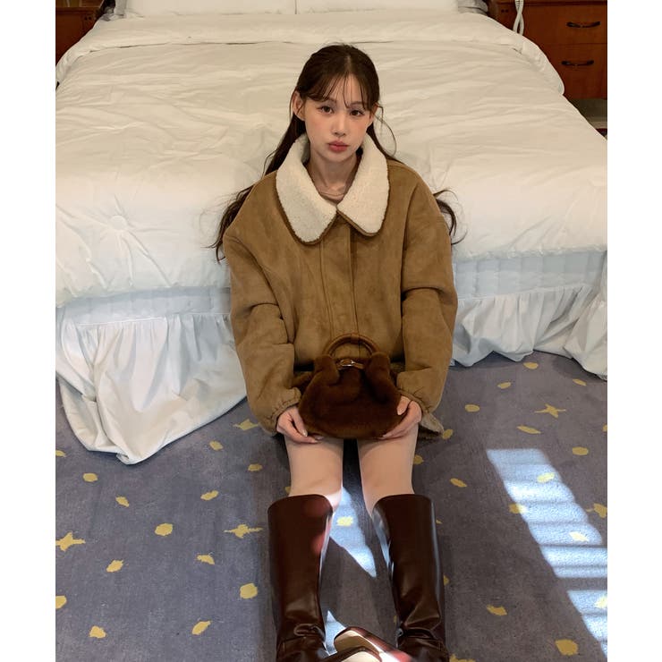 リバーシブルファームートンジャケット 2025 AW | by muni:r | 詳細画像6 