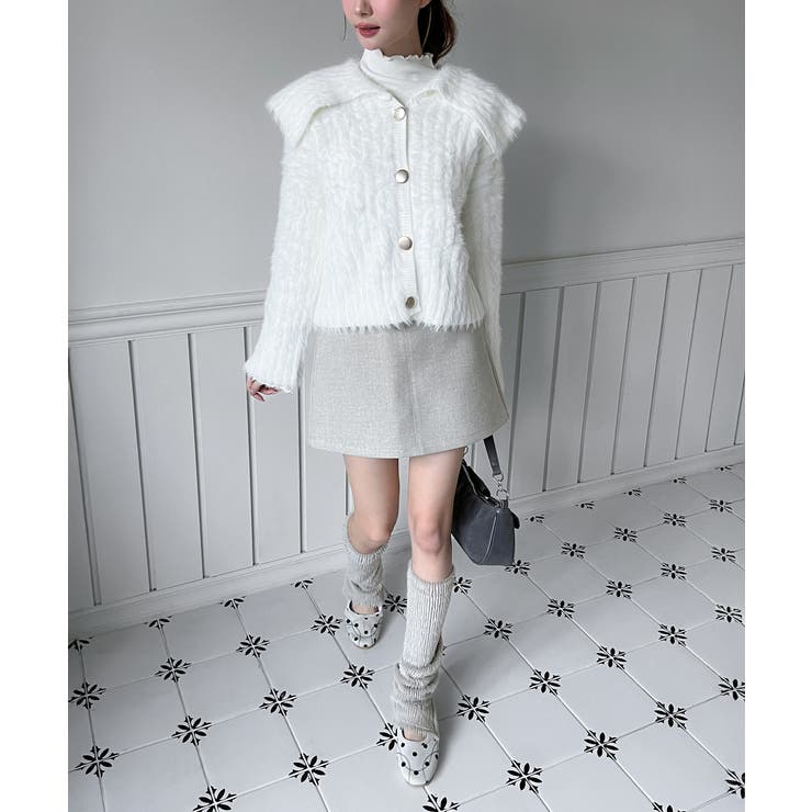 シルバーチャームミニスカート/2026 SS COLLECTION | by muni:r | 詳細画像1 