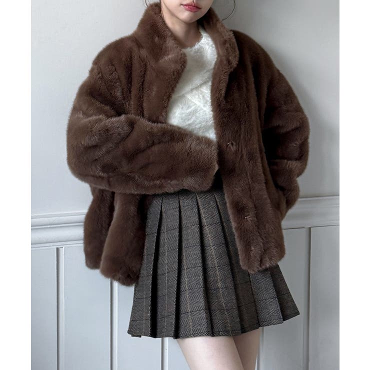 ベルトポイント チェックミニスカート/2025 AW COLLECTION | by muni:r | 詳細画像9 