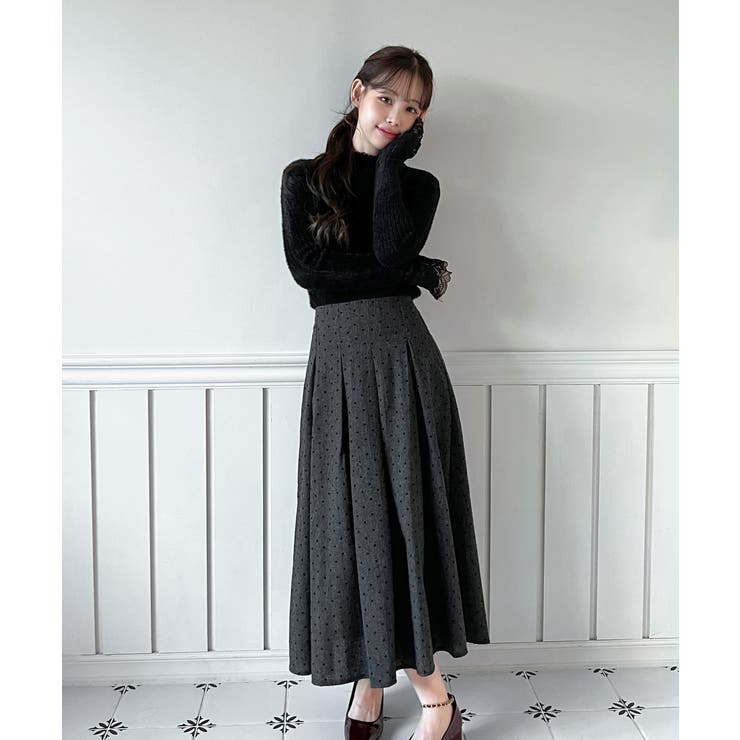 レースハイネック ソフトニット 2025 | by muni:r | 詳細画像17 