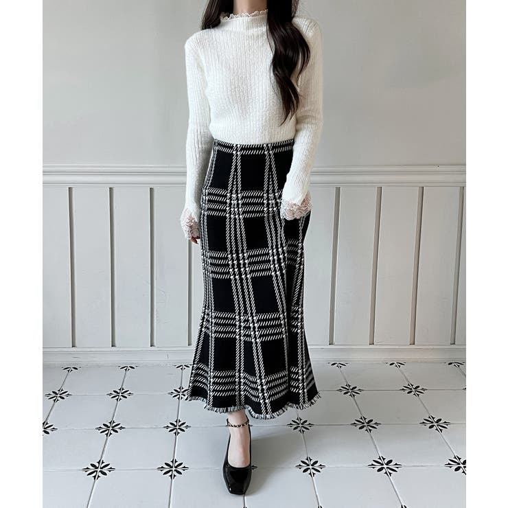 レースハイネック ソフトニット 2025 | by muni:r | 詳細画像8 