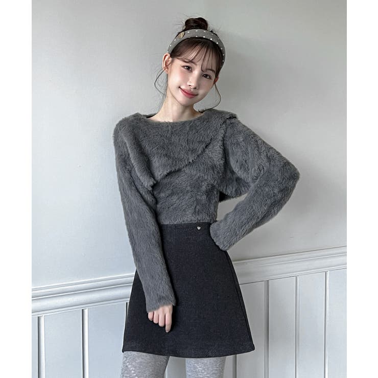 ファーボレロニットセット 2025 AW | by muni:r | 詳細画像12 