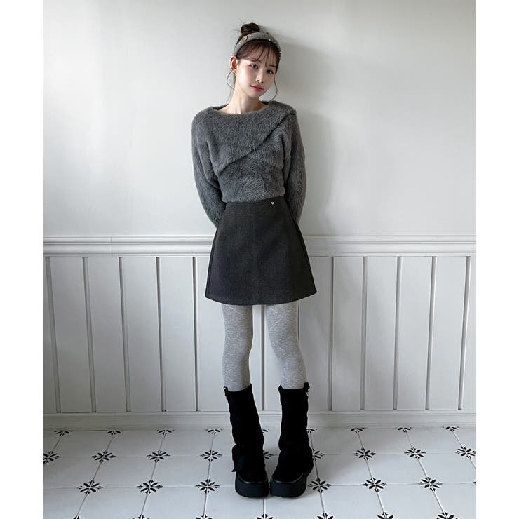 ファーボレロニットセット 2025 AW | by muni:r | 詳細画像14 