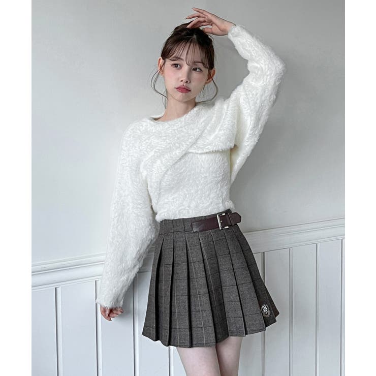 ファーボレロニットセット 2025 AW | by muni:r | 詳細画像2 