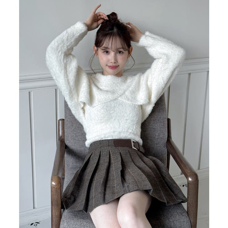 ファーボレロニットセット 2025 AW | by muni:r | 詳細画像5 