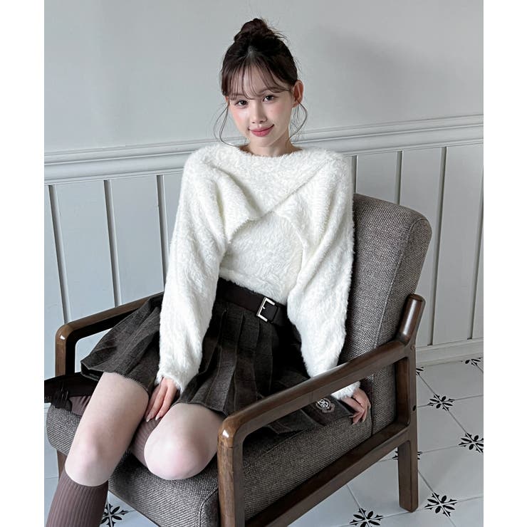 ファーボレロニットセット 2025 AW | by muni:r | 詳細画像7 