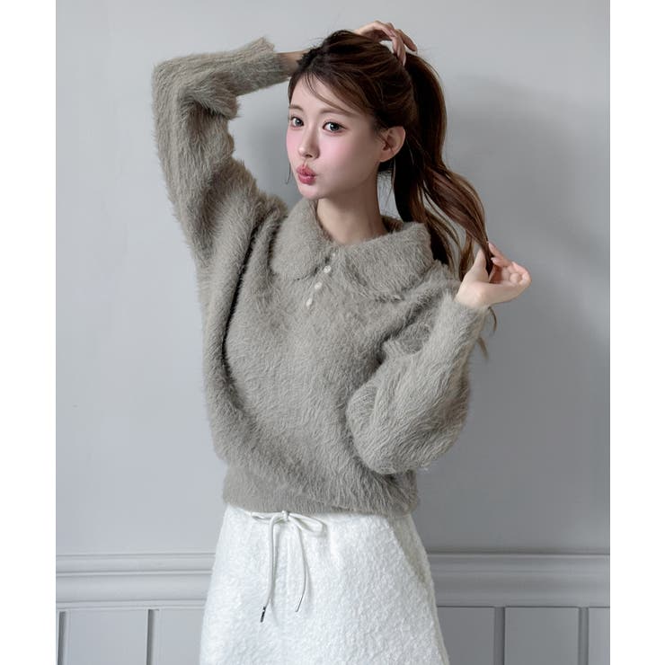 ソフトブラー ファーニット/2025 AW COLLECTION | by muni:r | 詳細画像10 