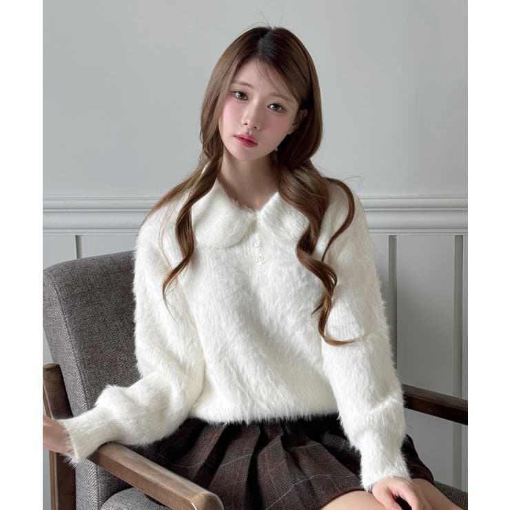 ソフトブラー ファーニット/2025 AW COLLECTION | by muni:r | 詳細画像2 