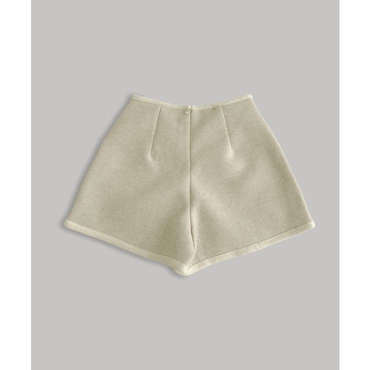 【着用動画あり 4色 2サイズ展開】クラシックウールショートパンツ | by muni:r | 詳細画像29 