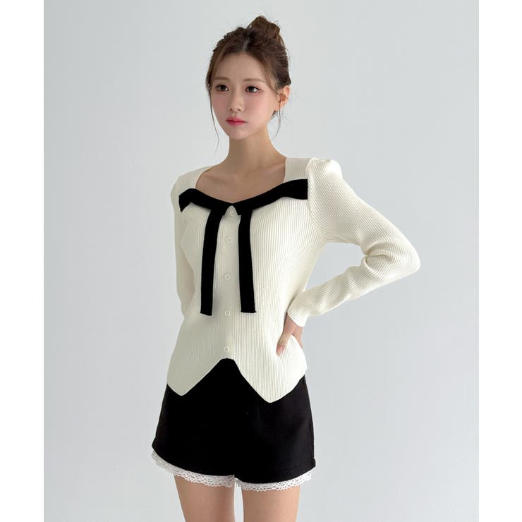 レースヘムポイントショートパンツ/2026 SS COLLECTION | by muni:r | 詳細画像19 