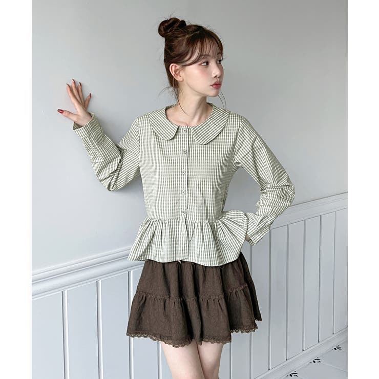 ダブルレースリボンティアードスカート/2026 SS COLLECTION | by muni:r | 詳細画像13 