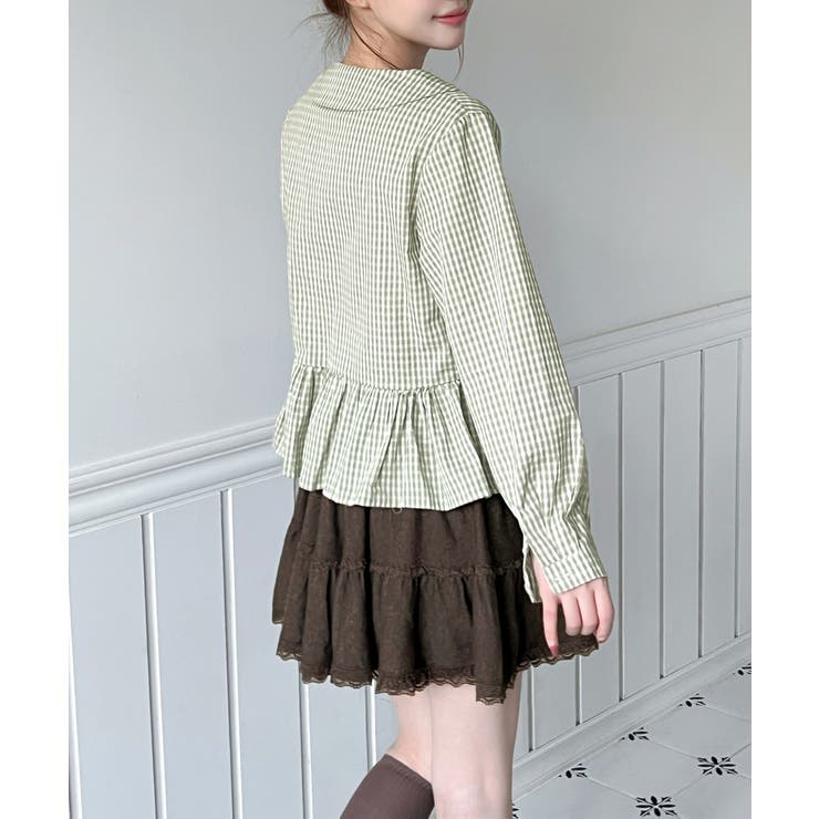 ダブルレースリボンティアードスカート/2026 SS COLLECTION | by muni:r | 詳細画像16 