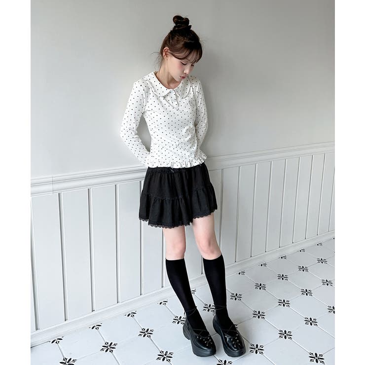 ダブルレースリボンティアードスカート/2026 SS COLLECTION | by muni:r | 詳細画像27 