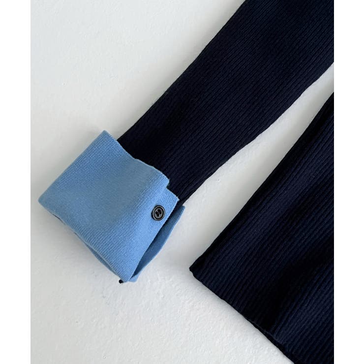 クラシックカラーブロックカラーニット/2026 SS COLLECTION | by muni:r | 詳細画像34 