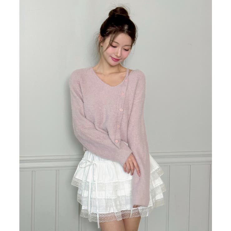 【着用動画あり 4色展開】ソフトファーテクスチャーニット 2026 | by muni:r | 詳細画像24 