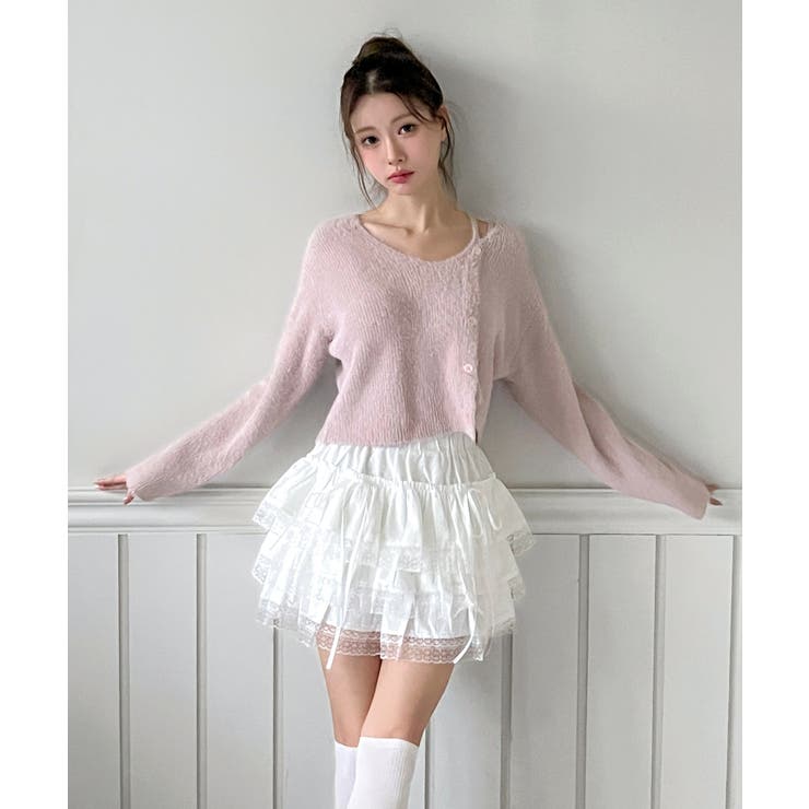 【着用動画あり 4色展開】ソフトファーテクスチャーニット 2026 | by muni:r | 詳細画像26 