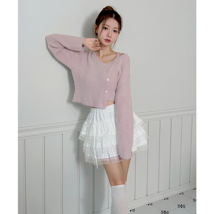 【着用動画あり 4色展開】ソフトファーテクスチャーニット 2026 | by muni:r | 詳細画像27 