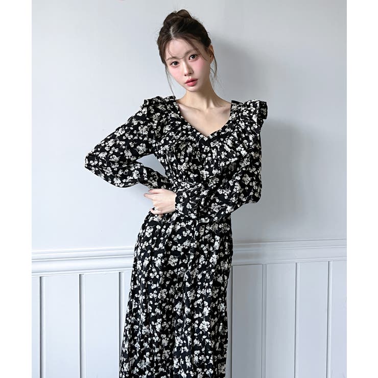 【着用動画あり！】ロマンティックフラワーワンピース 2026 SS | by muni:r | 詳細画像12 