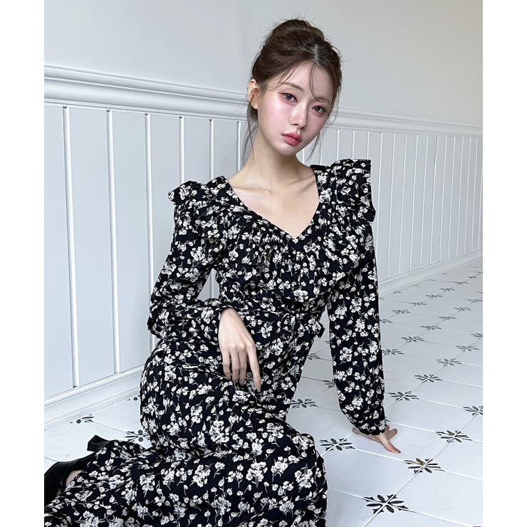 【着用動画あり！】ロマンティックフラワーワンピース 2026 SS | by muni:r | 詳細画像17 