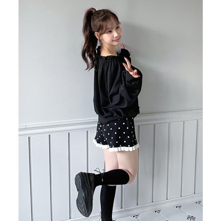 [2WAY] オフショルダーストリングスウェット 2026 | by muni:r | 詳細画像15 