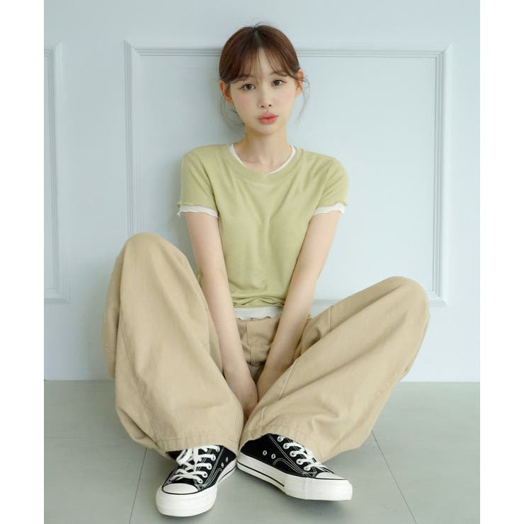 【選べる5色 着用動画あり】ウェーブシアー半袖Tシャツ 2026 | by muni:r | 詳細画像10 