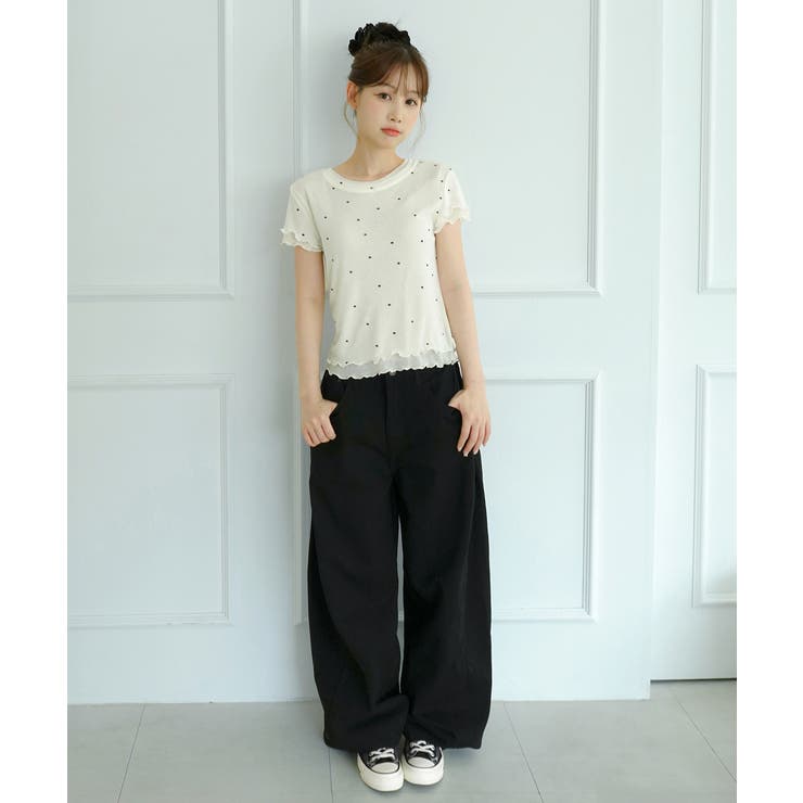 【選べる5色 着用動画あり】ウェーブシアー半袖Tシャツ 2026 | by muni:r | 詳細画像3 