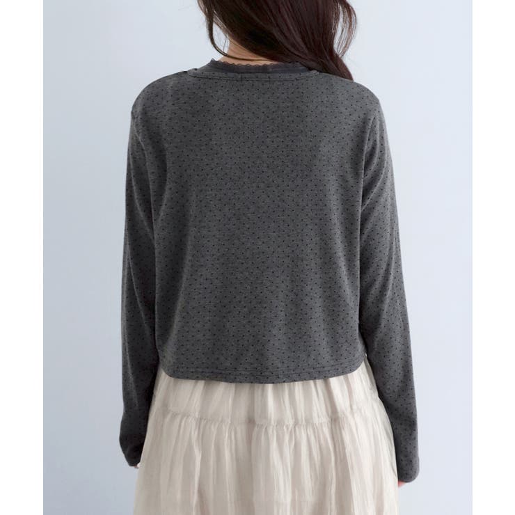 ドット ソフトボタン カーディガン/2026 AW COLLECTION | by muni:r | 詳細画像27 