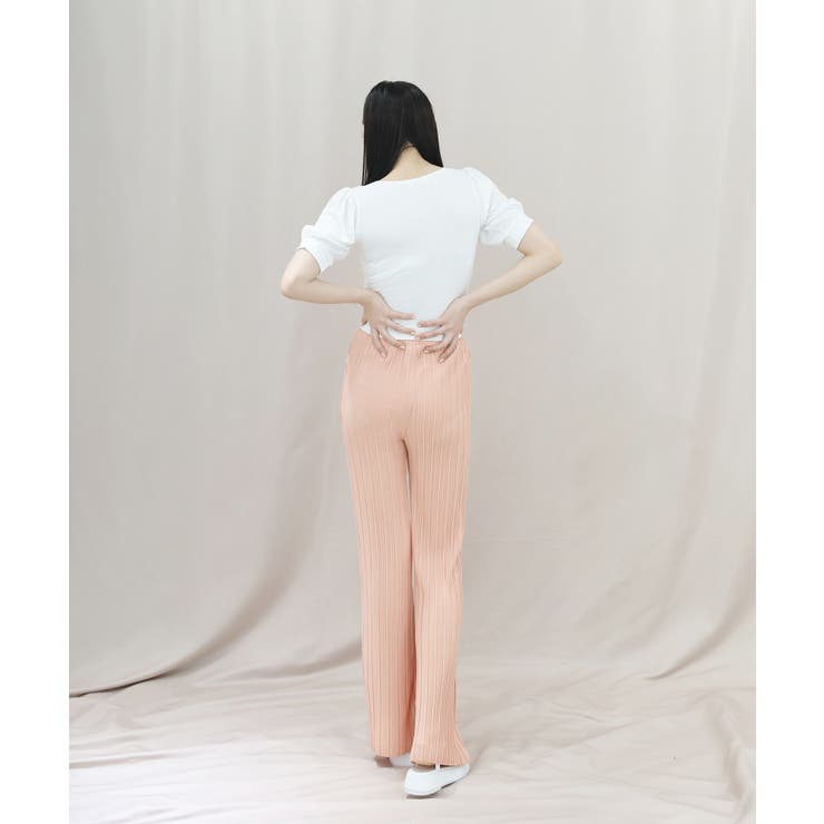 しわ加工ロングゴムパンツ | by muni:r | 詳細画像3 