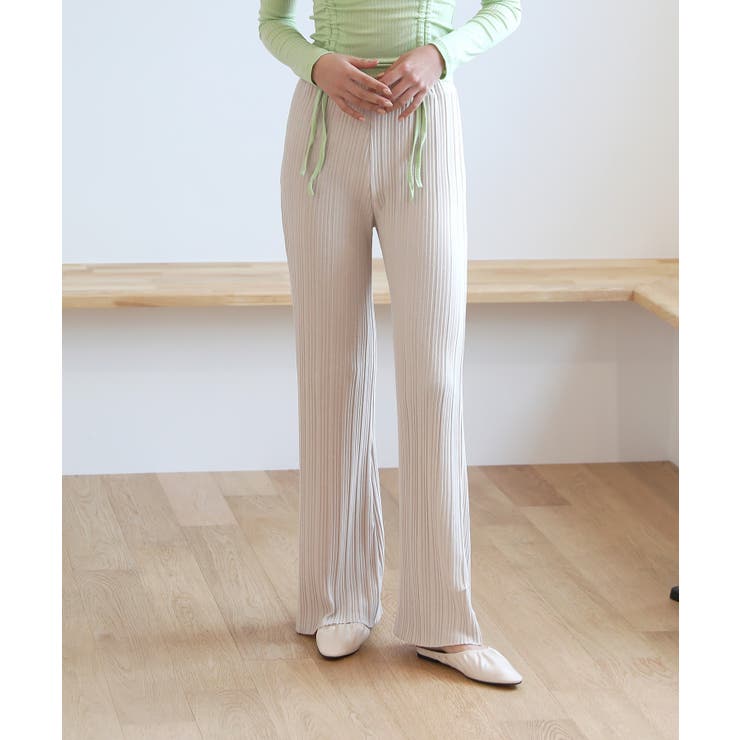 しわ加工ロングゴムパンツ | by muni:r | 詳細画像6 