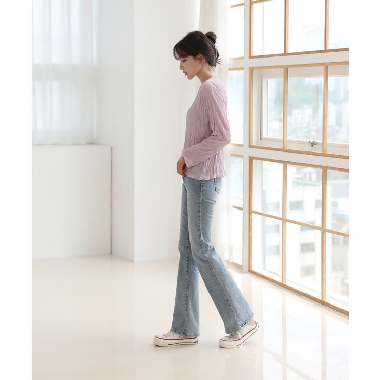 ラウンドネックチュールブラウス | by muni:r | 詳細画像4 