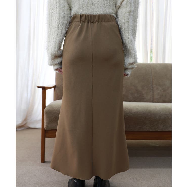 極美品 agnès b. ウール 可愛い ロングフレアスカート スーツ