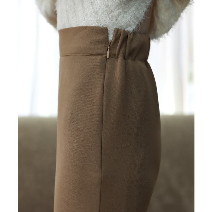 極美品 agnès b. ウール 可愛い ロングフレアスカート スーツ