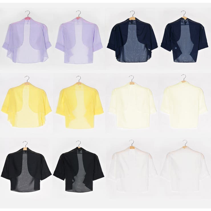 ボレロ UVカット シフォン | candy-house  | 詳細画像9 