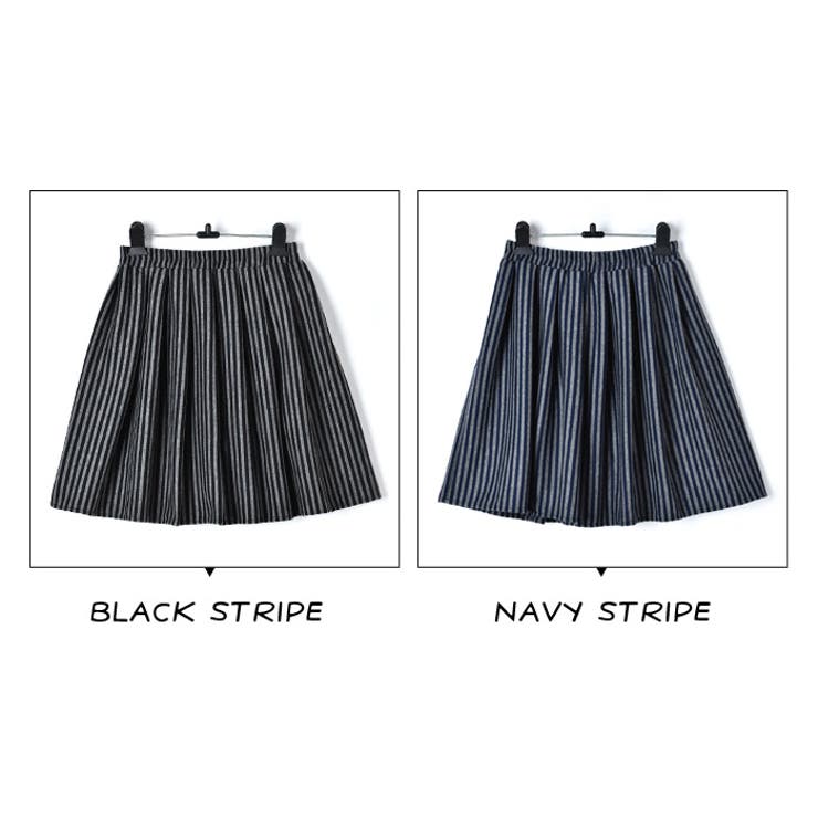 スカート ミニ丈 インナーパンツ付き フレアー コットン 韓国ファッション 夏 | candy-house  | 詳細画像9 